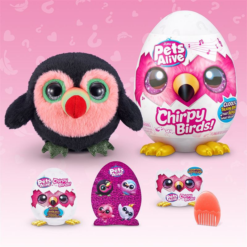 Huevos Chirpy Birds Diseños Surtidos - Zuru