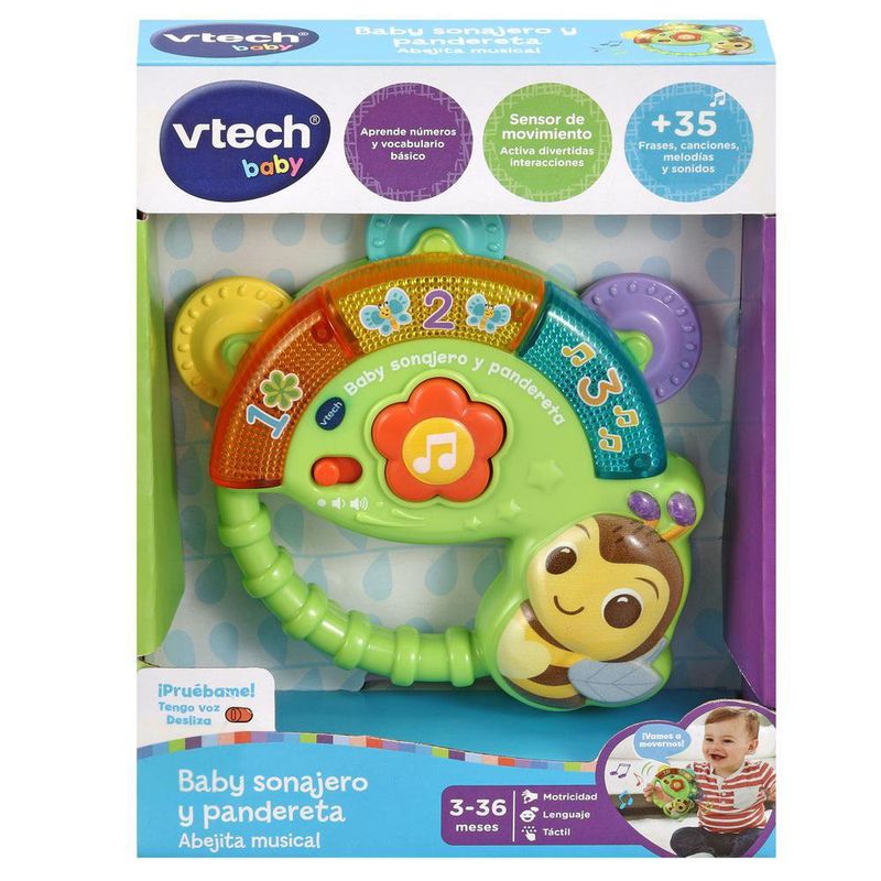 Abeja Baby Sonajero Y Pandereta - Vtech