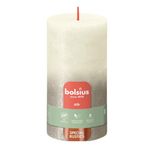 Vela Pillar Champagne Perla 6.8x6.8x13 Cm - Bolsius