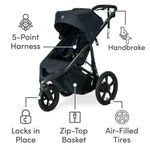 Carruaje Bob Gear Wayfinder Negro - Britax