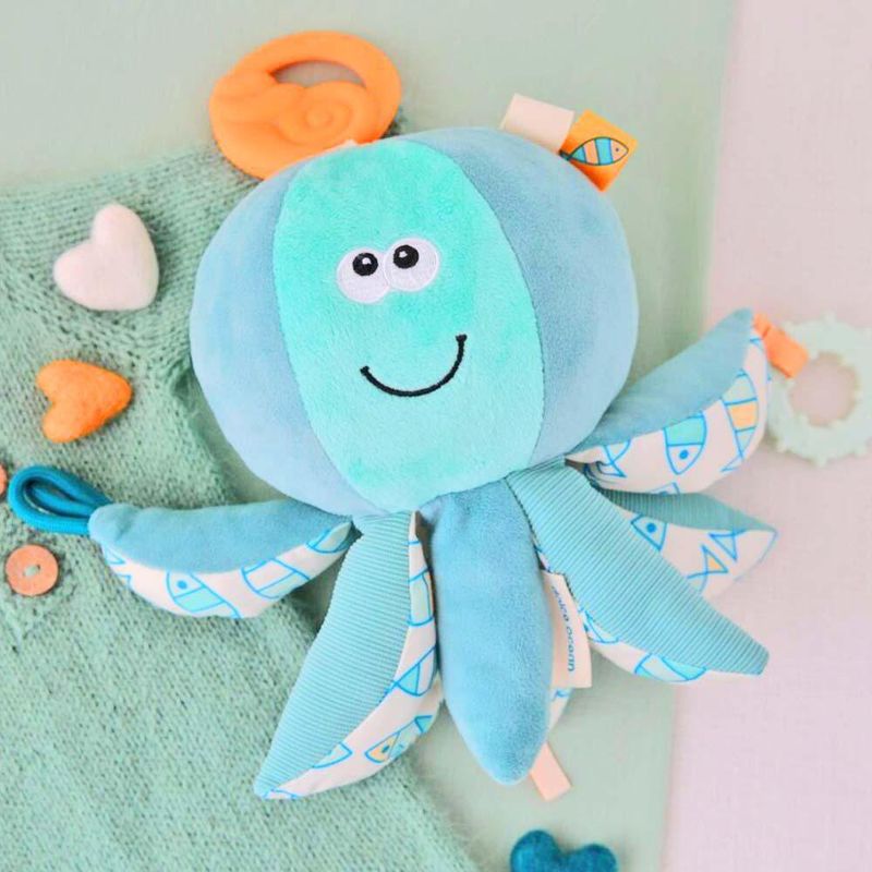 Peluche Colgante Interactivo Octo El Pulpo- Dolce