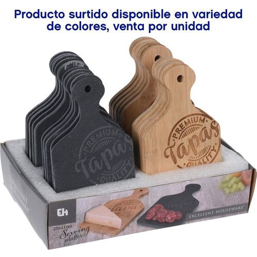 Tabla de Bambú Colores Surtidos