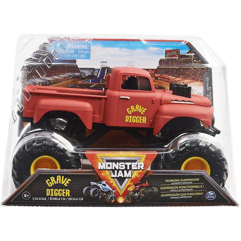 Camión Monstruo De Fricción A Escala Diseños Surtidos - Monster Jam
