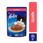 Sobre De Alimento Para Gato Salmón 85 G - Purina Felix