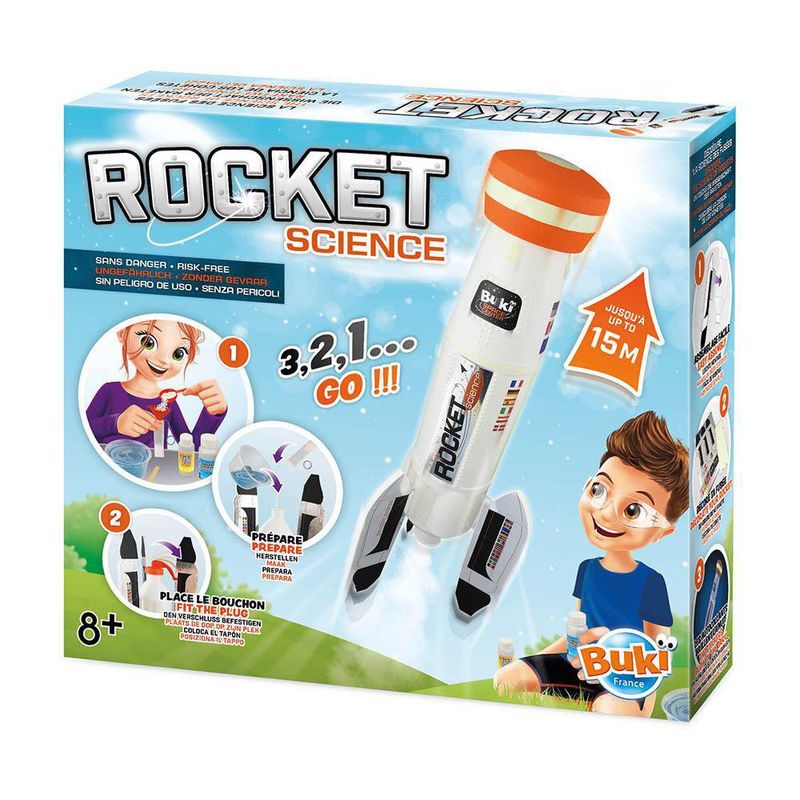 Juego Educativo Cohete Espacial - Buki