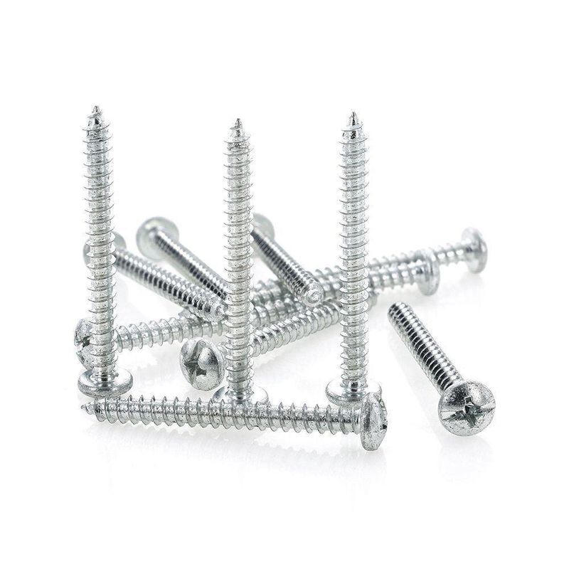 Tornillo Lam C/R Comb 14 X 2 1/2 Bl 12 Unidades