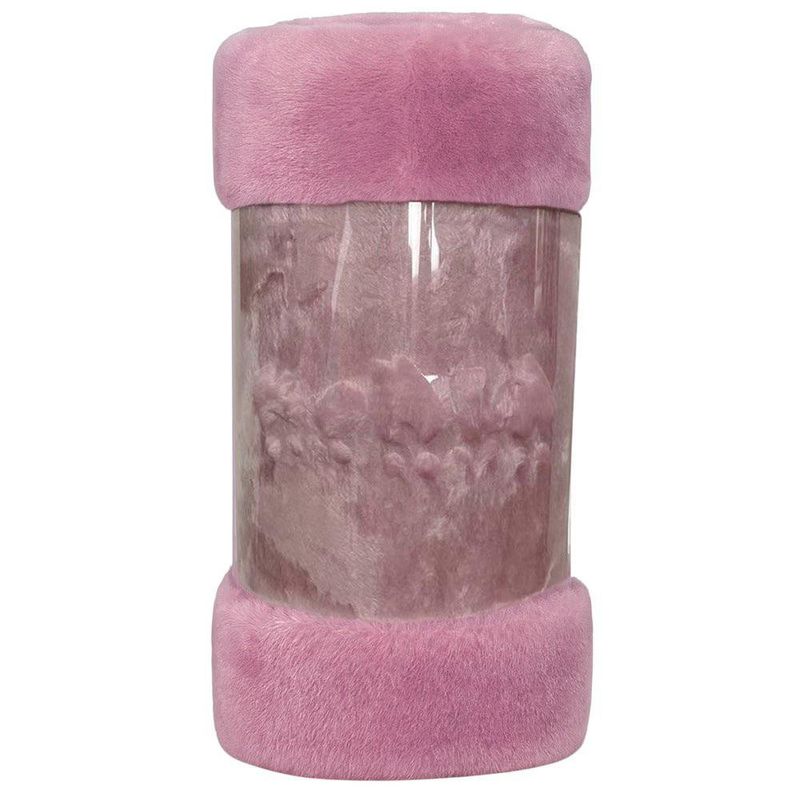 Throw Rosado 127 x 150 Cm