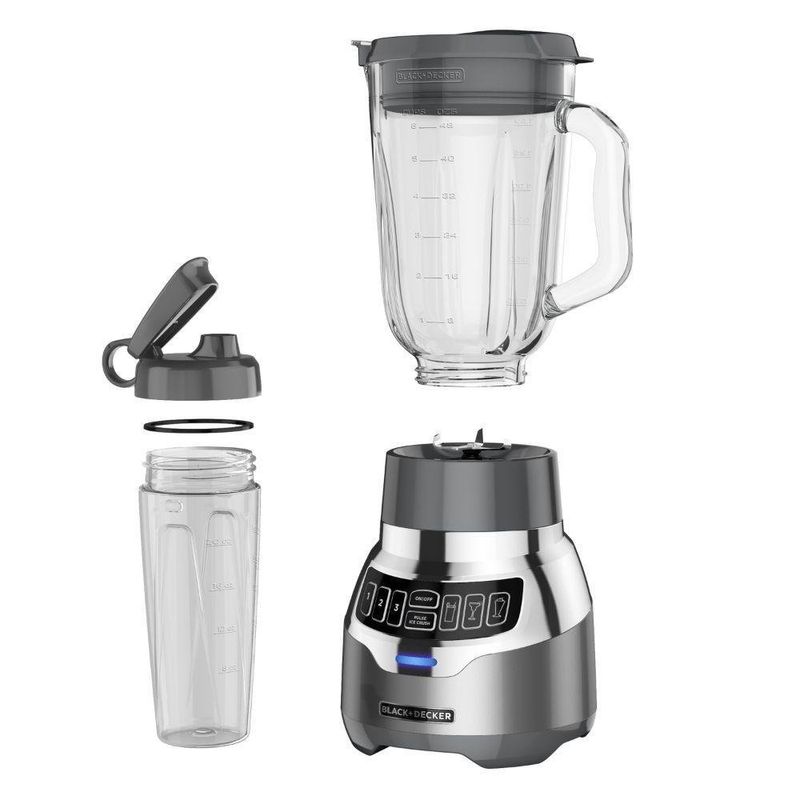 Licuadora Powercrush Digital Jarra De Vidrio - Black & Decker