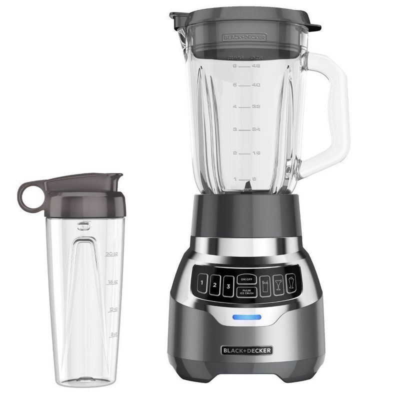 Licuadora Powercrush Digital Jarra De Vidrio - Black & Decker