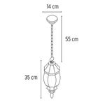 Farol Colgante Blanco - Voltech