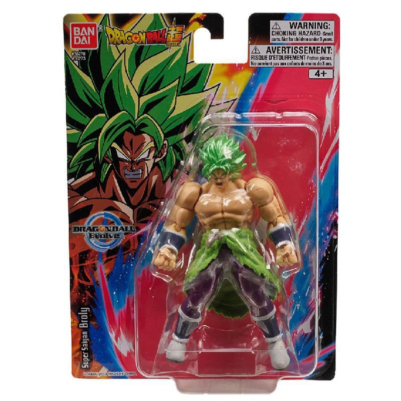 Figura De Acción Super Saiyan Broly De 5 Plg - Dragon Ball