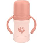Vaso Entrenador Con Pajilla Rosa 6 Oz - Green Sprouts