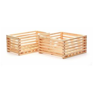 Maceta de Madera Jardinera 30 X 16 Cm - Fixer