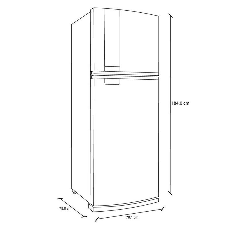 Refrigerador Top Mount Xpert Inverter 16 Pie³ - Whirlpool