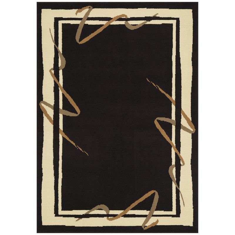 Combo De 3 Alfombras Mónaco Café Oscuro - Viva