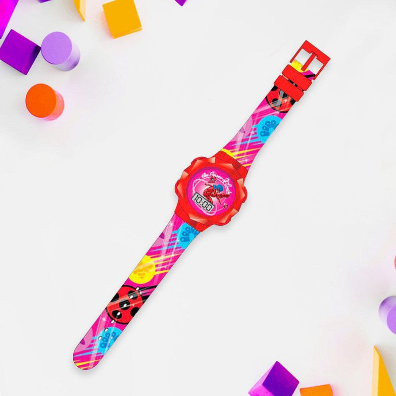 Reloj Lcd Parpadeante Miraculous - Accutime