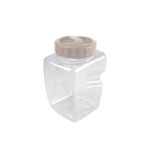 Contenedor Cuadrado Marfil 3L