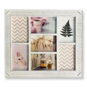 Marco de Fotos Collage Blanco