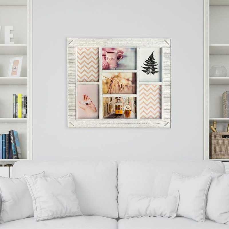 Marco Para Fotos Tipo Collage Blanco - Viva