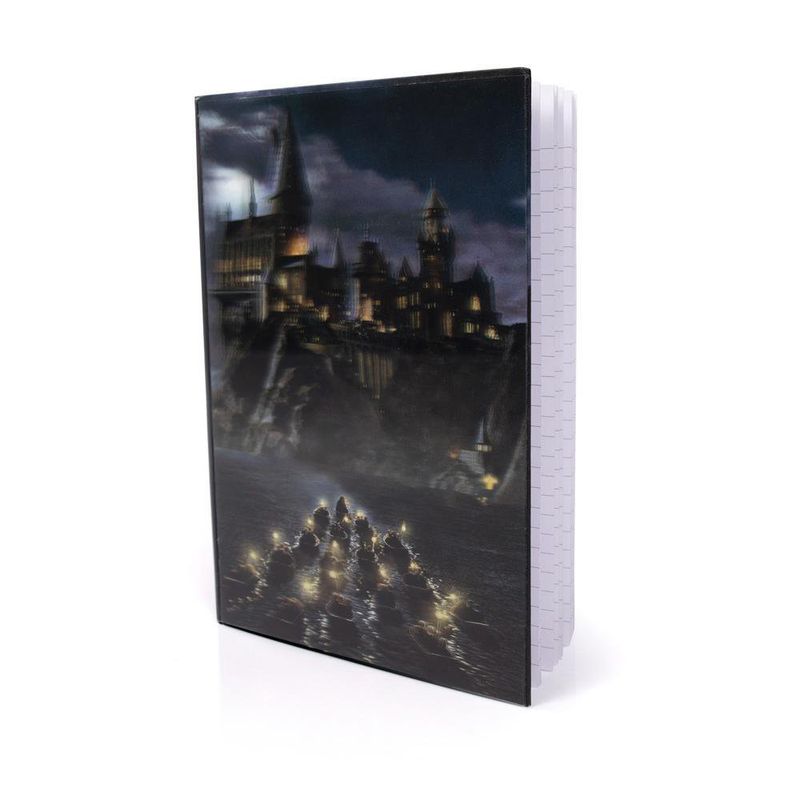 Libreta Lenticular 3D con Rayas A5 - Harry Potter