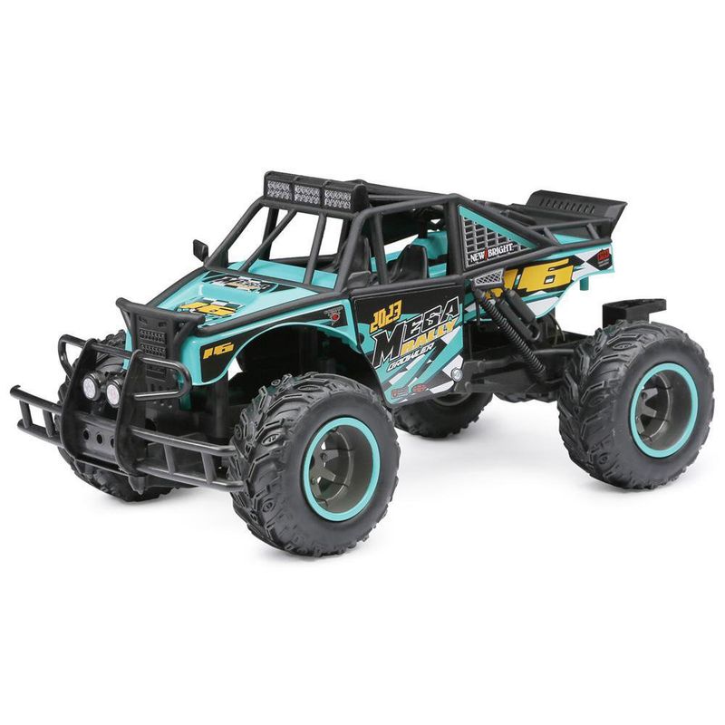 Carro A Control Remoto Grunedor Mega Rally 1:10 Colores Surtidos - New Bright