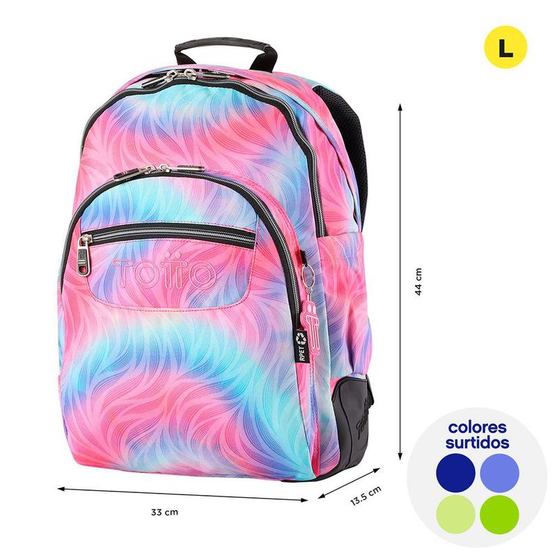 Mochila Rayol Talla L Colores Surtidos