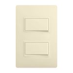 Interruptor Sencillo Doble Marfil - Bticino
