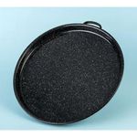 Comal Redondo Negro Jaspeado De 34 Cm - Cinsa