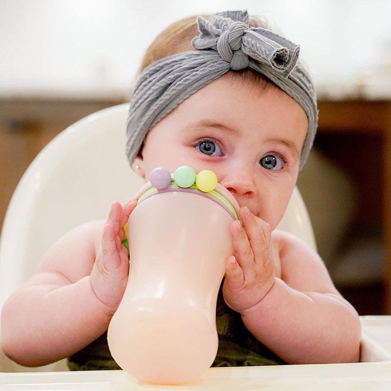 Set De Vasos Entrenadores Azul 340 Ml 2 Pzas - Melli Baby