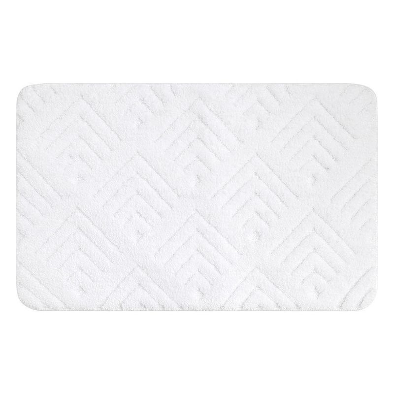 Alfombra de Baño Blanca de 50X80 Cm - Viva