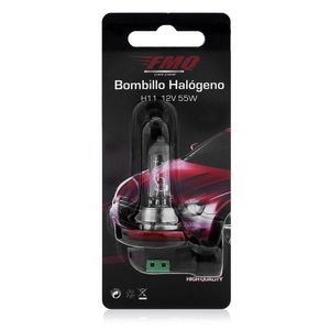 Bombilla H11 Transparente 55W - Fmq
