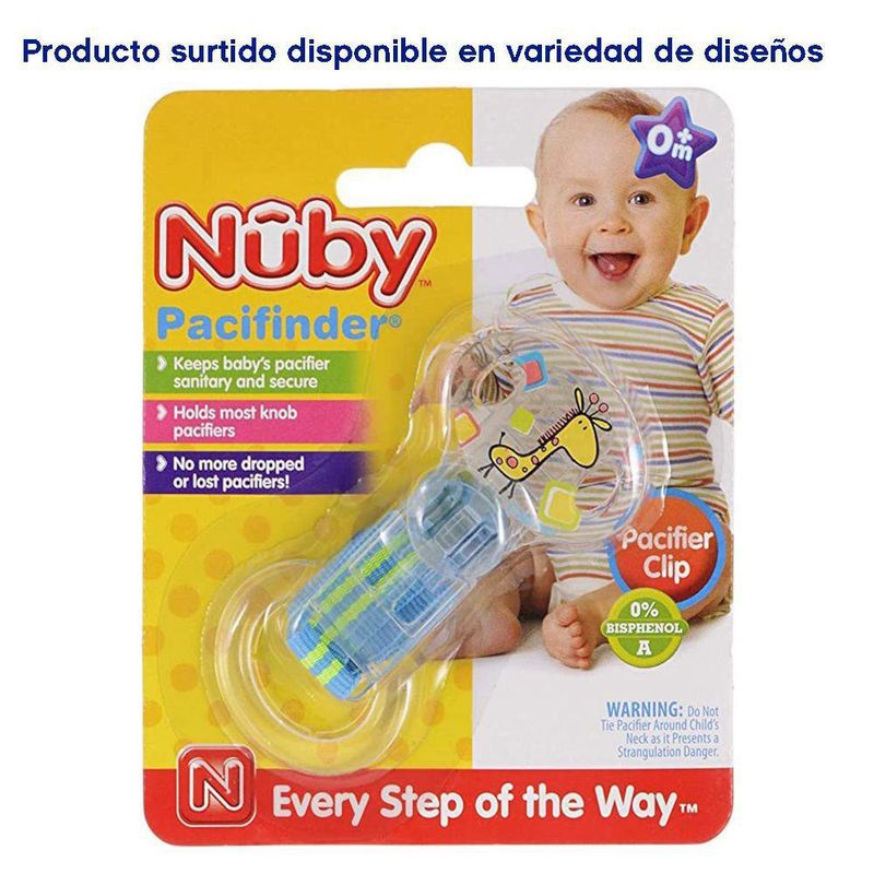 Sujetador De Chupeta Diseños Surtidos - Nuby