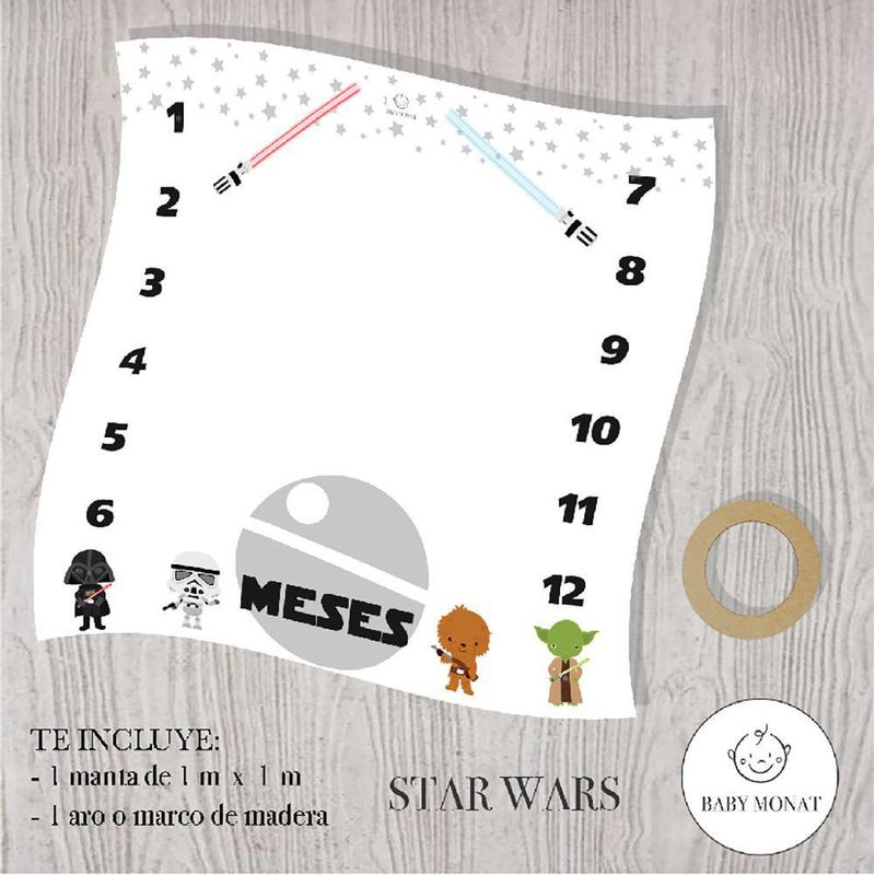 Manta Milestone Jungla Diseños Surtidos - Baby Monat