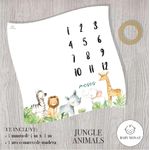 Manta Milestone Jungla Diseños Surtidos - Baby Monat