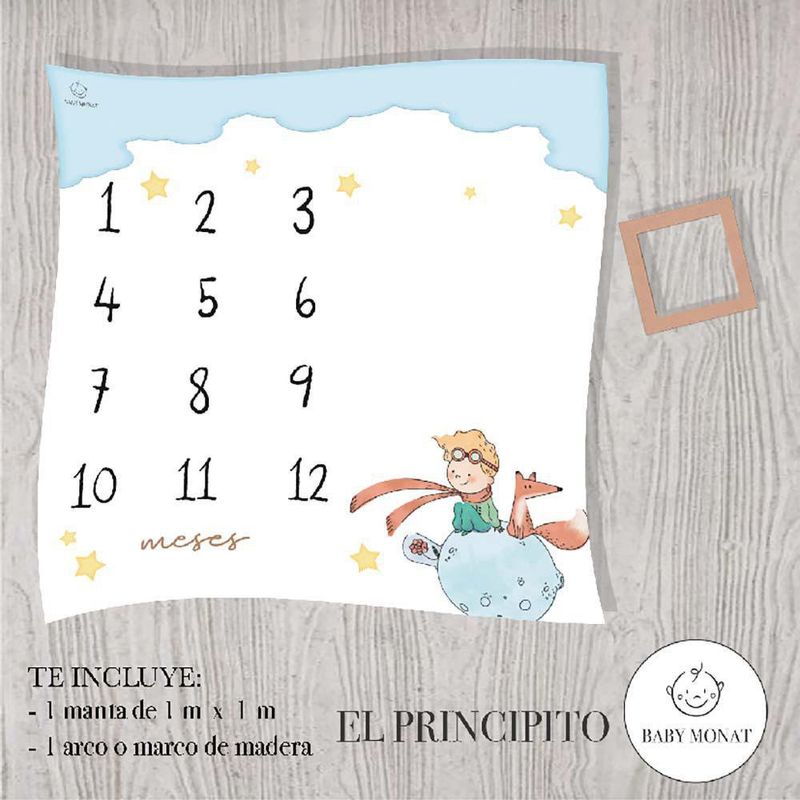 Manta Milestone Jungla Diseños Surtidos - Baby Monat