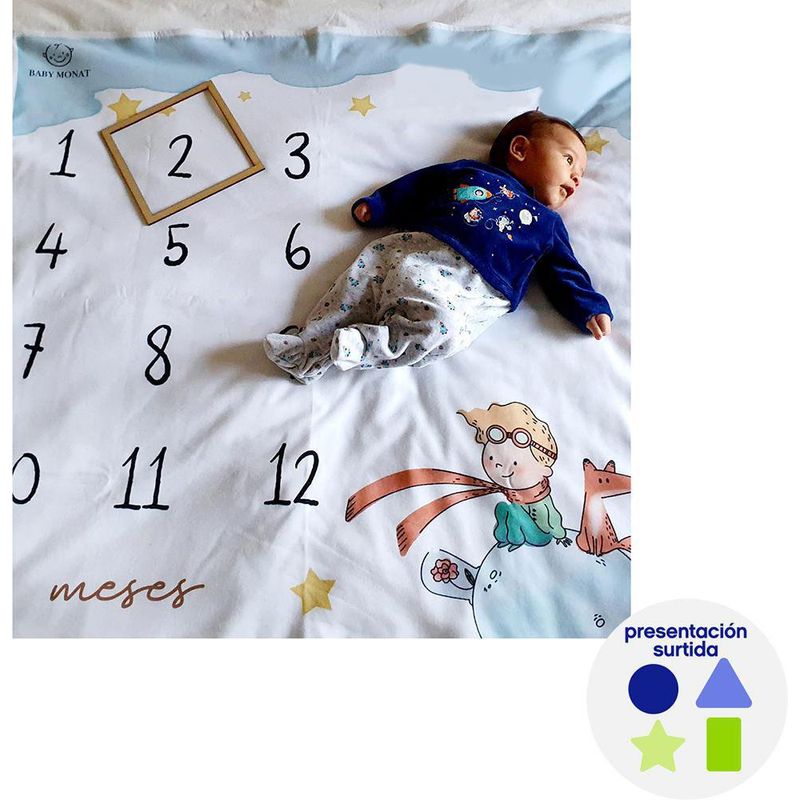 Manta Milestone Jungla Diseños Surtidos - Baby Monat
