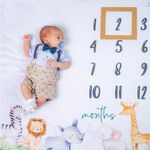 Manta Milestone Jungla Diseños Surtidos - Baby Monat