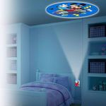 Lámpara De Noche Proyector Mickey Mouse - Jasco