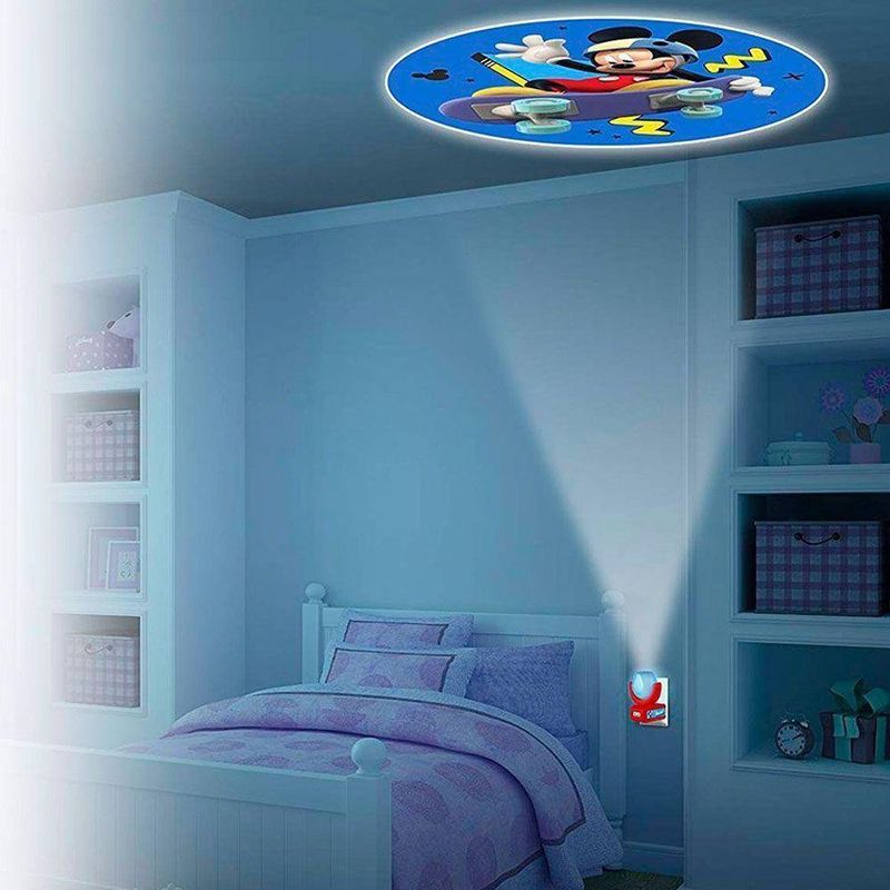 Lámpara De Noche Proyector Mickey Mouse - Jasco
