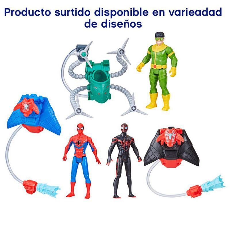 Figuras De Acción Aqua Web Warriors Diseños Surtidos - Spiderman