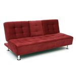 Sofá Cama Con Portavasos Corinto 185X110X84 - Intap