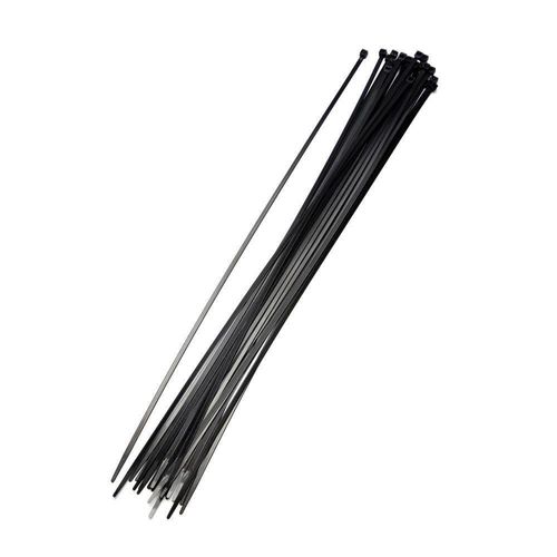Cincho Estándar De 20 Plg Y 50 Lb Negro 25 Pzas - Volteck