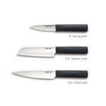 Set De 6 Pzs 3 Tablas Y 3 Cuchillos De Acero Inoxidable - Joseph Joseph