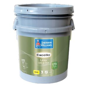 Pintura Excello Látex Mate Ultra Blanco 5 Gal
