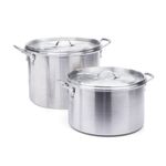 Set De Ollas Medianas De Aluminio - Aldura