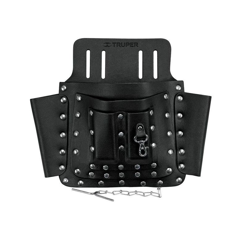 Porta Herramientas De Cuero 8 Compartimientos - Truper