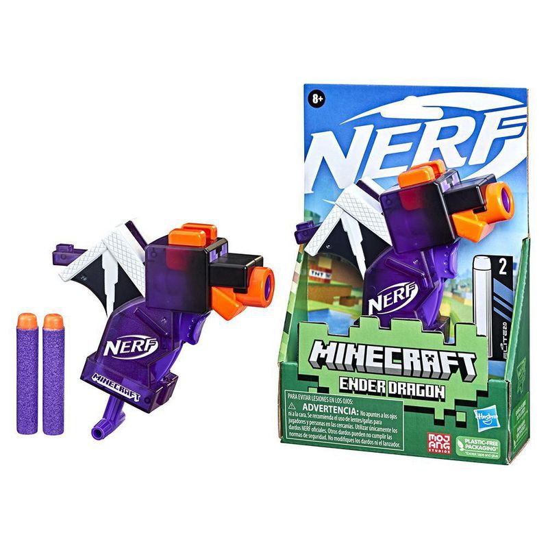 Lanzador De Dardos Minecraft Diseños Surtidos - Nerf