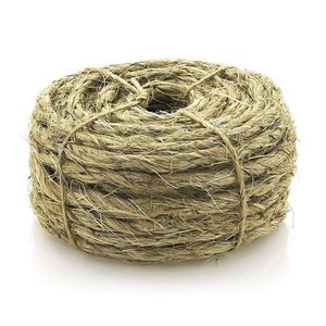 Lazo de Sisal Retorcido Natural 3/8 Plg x 50 Pies