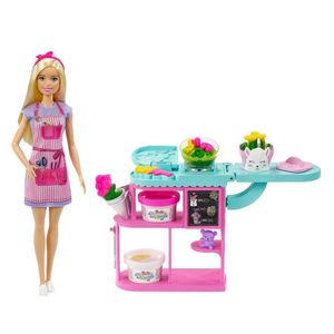 Set de Floristería con Muñeca