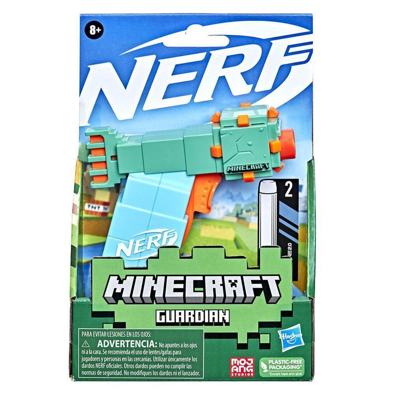 Lanzador De Dardos Minecraft Diseños Surtidos - Nerf
